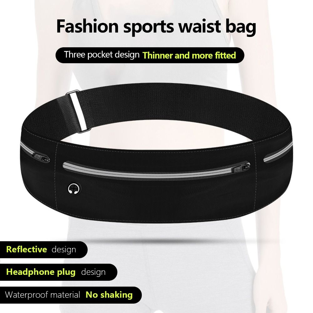 Running Gear Bag For Men - Men Waterproof Running Belt Mobile Phone