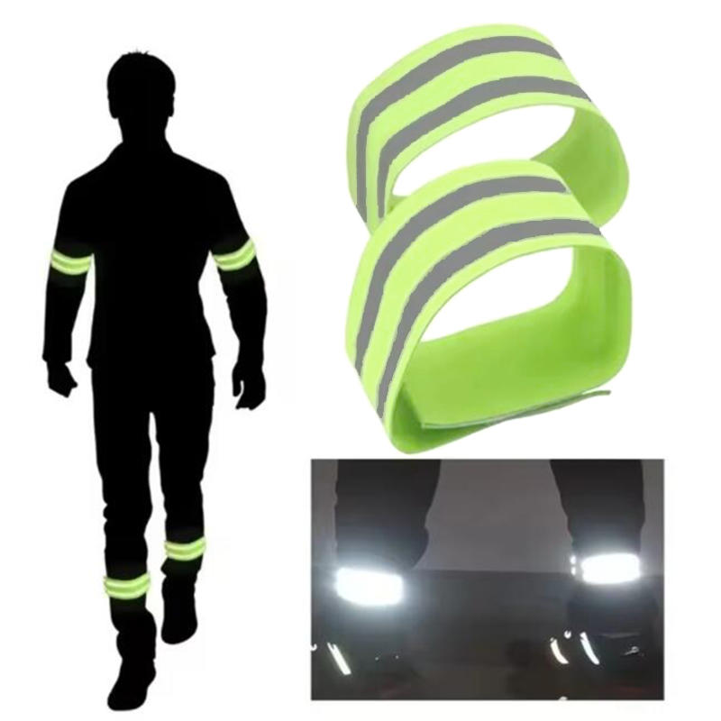 Running Gear For Night - High Visibility Reflective Safety Bands Adjustable