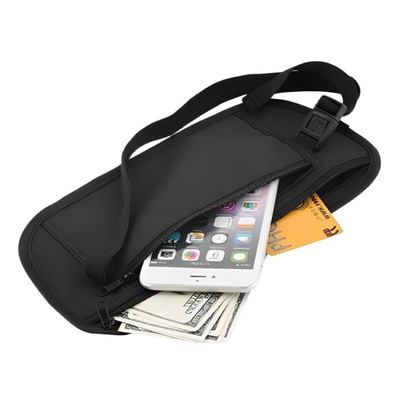 Anti-theft Hidden Waist Bag Sp - đánh giá và giá Running Gear Belt