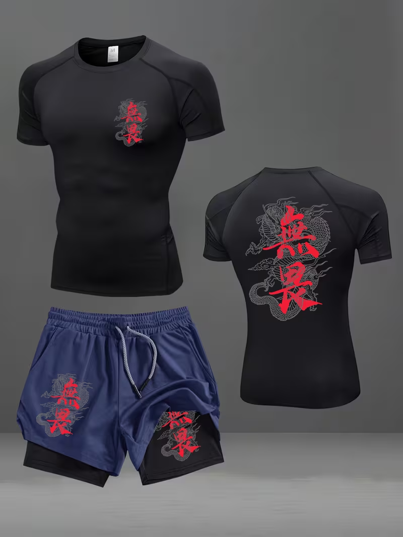 New men's slim fit suit quick  - đánh giá và giá Running Gear