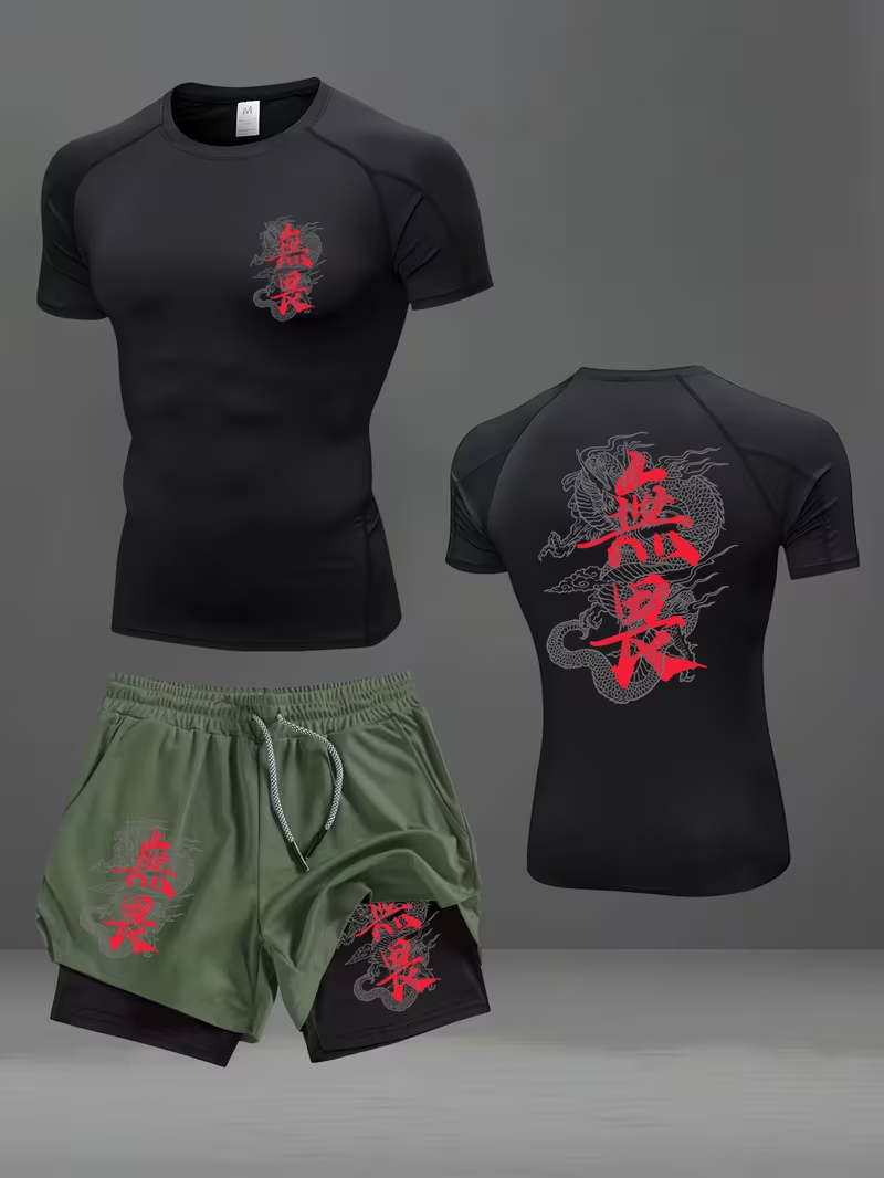 New men's slim fit suit quick  - đánh giá và giá Running Gear