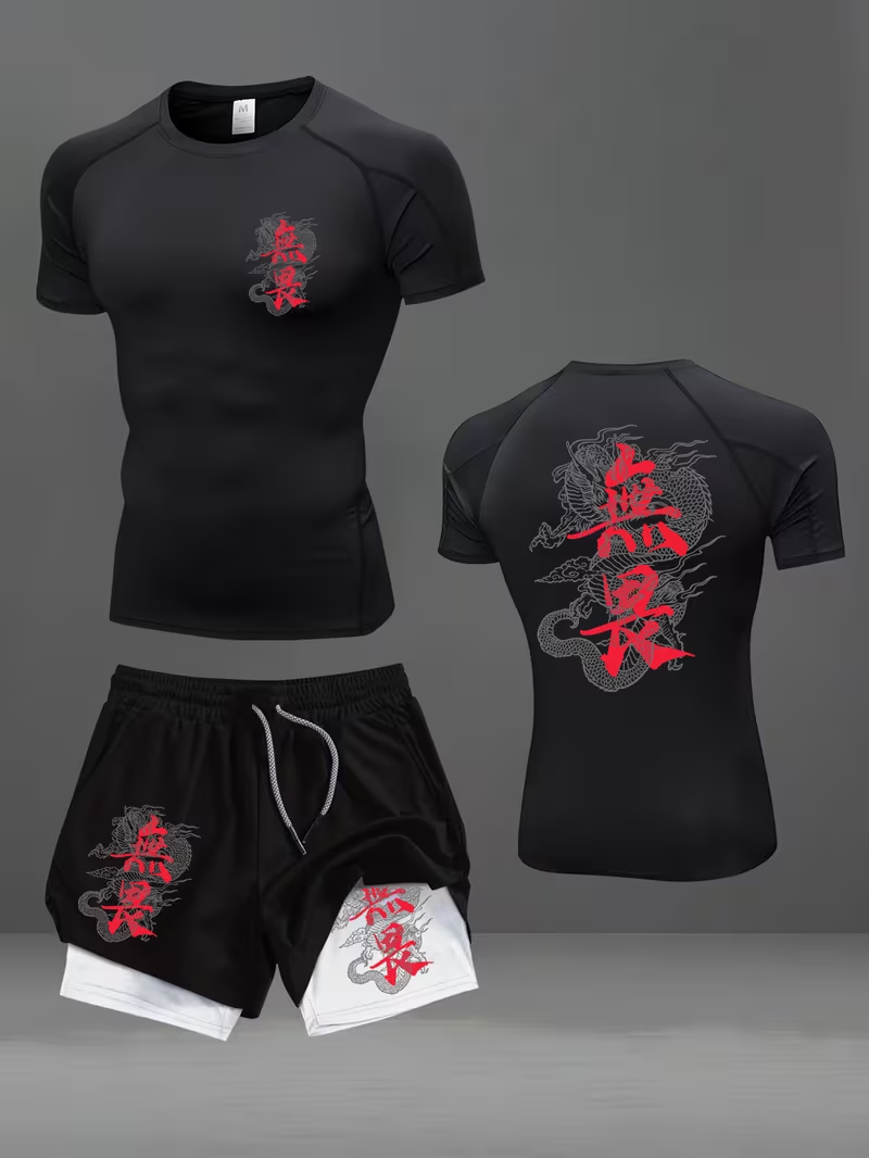 New men's slim fit suit quick  - đánh giá và giá Running Gear