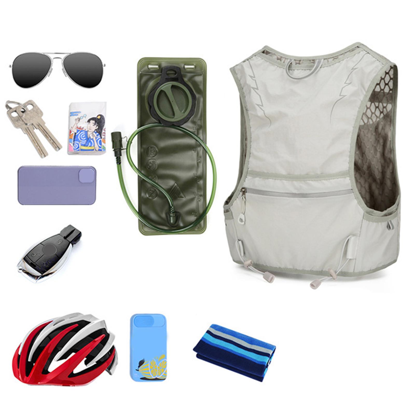 Hydration Vest with Multiple P - đánh giá và giá Running Gear Bag For Men