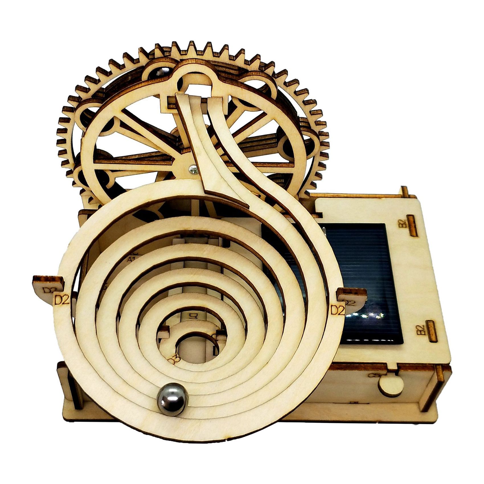 3D Wooden Marble Run Track Sol - đánh giá và giá Running Gear Headphones