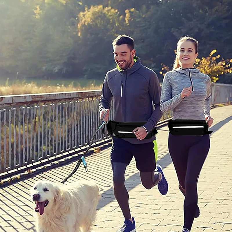 Hands Free Dog Leash for Runni - đánh giá và giá Running Gear Belt