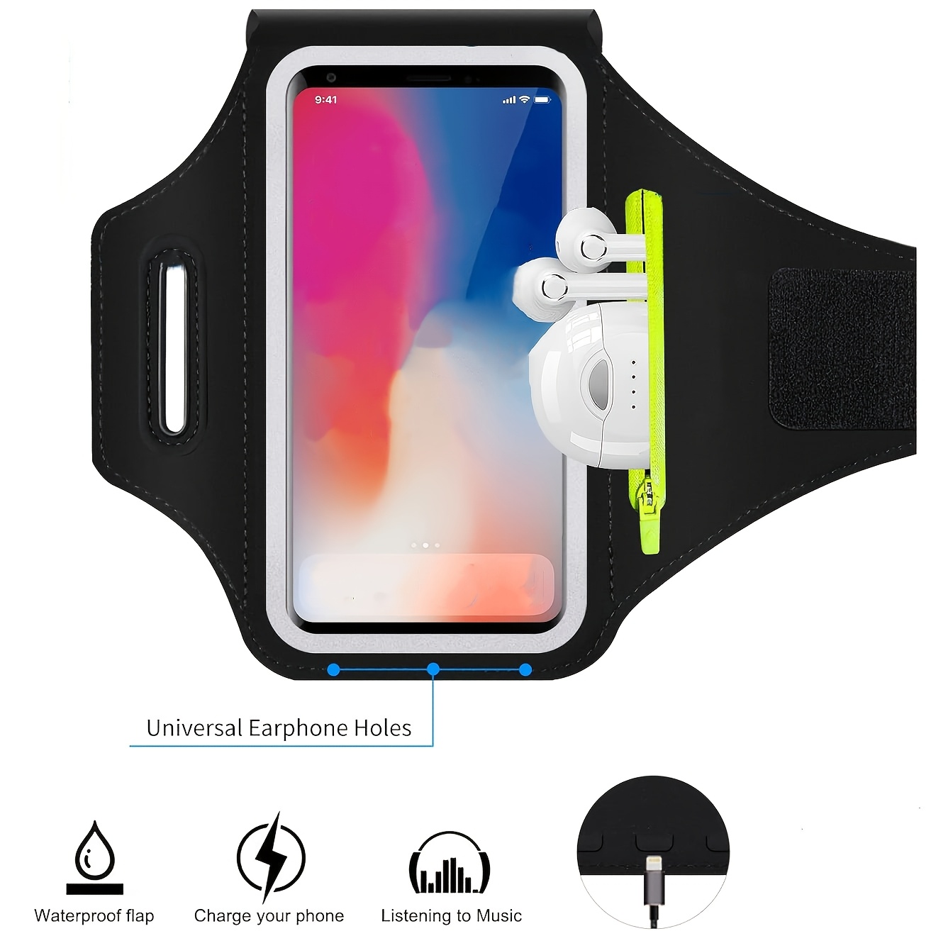 Waterproof Running Arm Bag Spo - đánh giá và giá Running Gear Lights