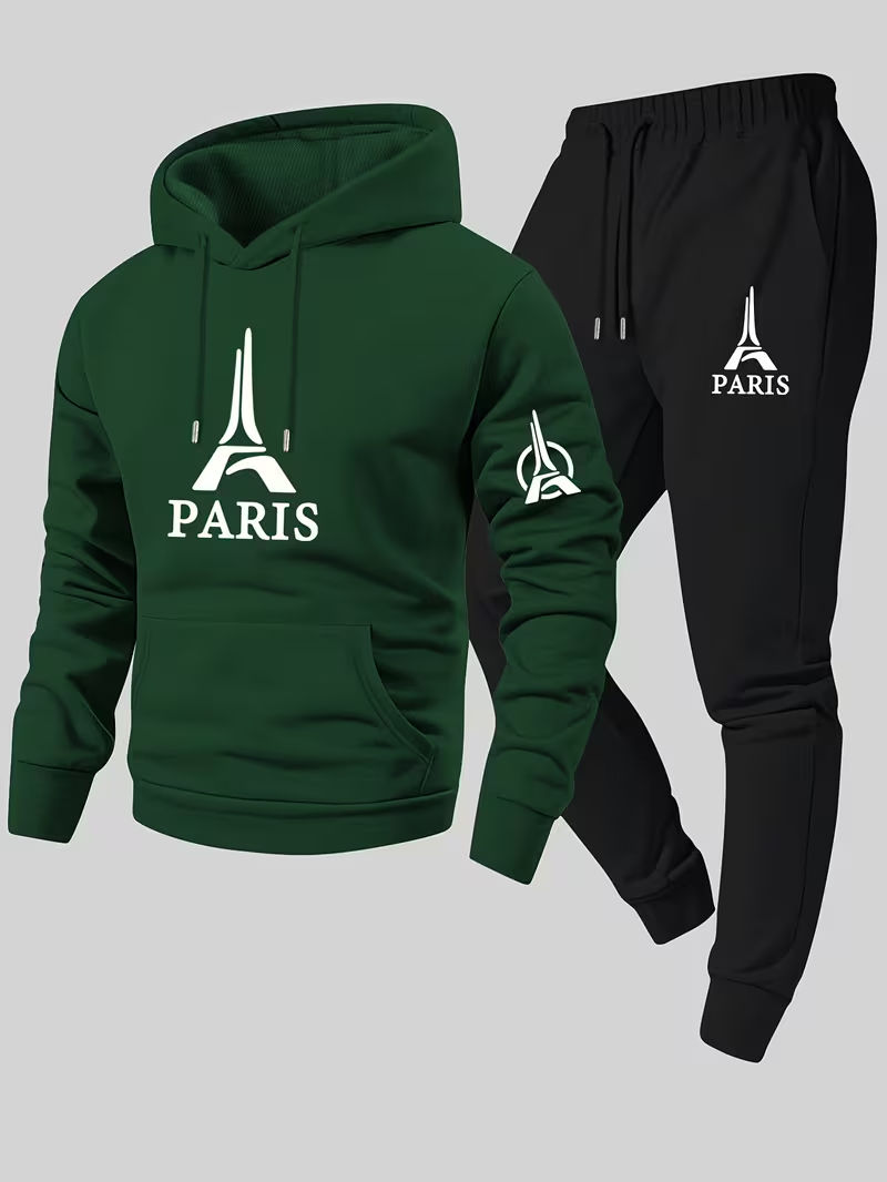 Paris Men's Urban Casual Two-P - đánh giá và giá Running Gear Winter Men