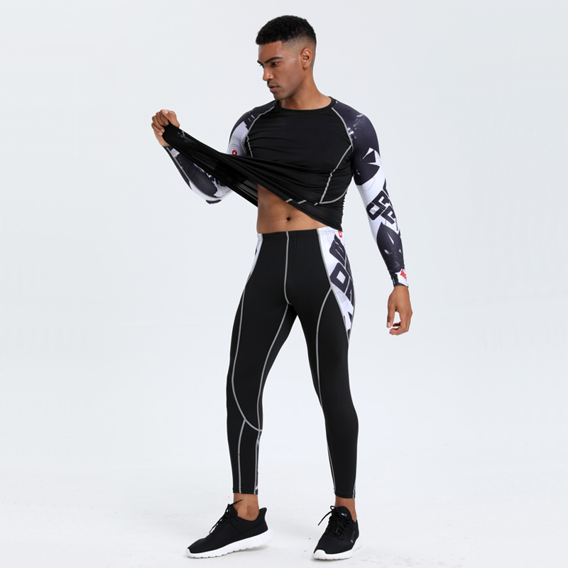 Men's PRO Sports Fitness Suit: - đánh giá và giá Running Gear