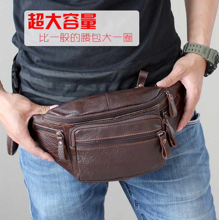 Genuine Cowhide Leather Waist  - đánh giá và giá Running Gear Organizer