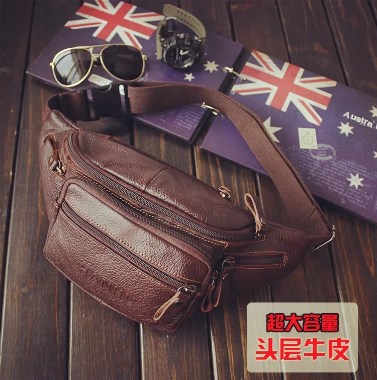 Genuine Cowhide Leather Waist  - đánh giá và giá Running Gear Organizer
