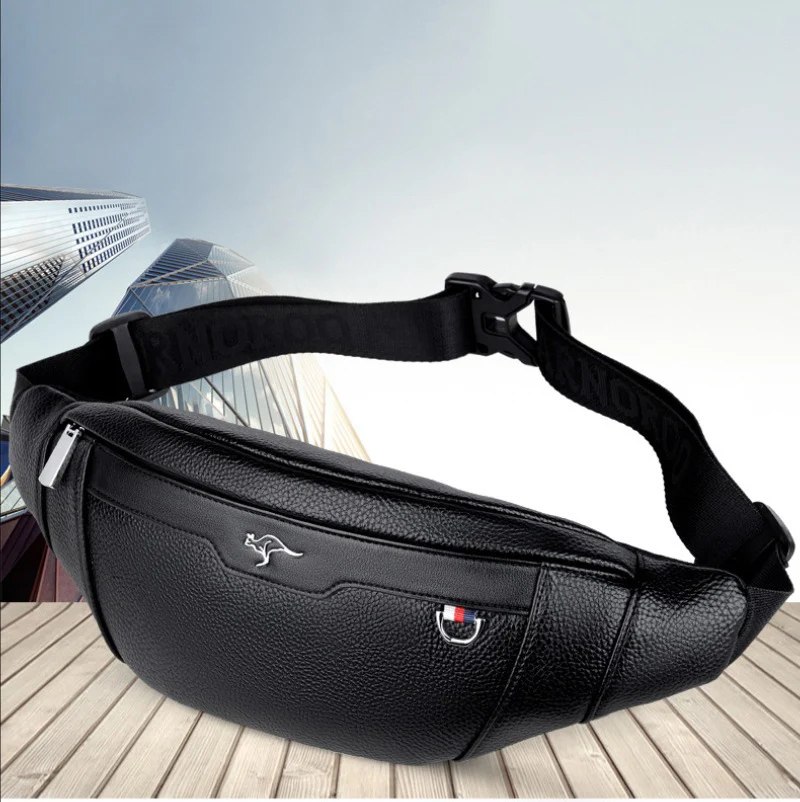 Business Leather Waist Bag Mul - đánh giá và giá Running Gear Organizer