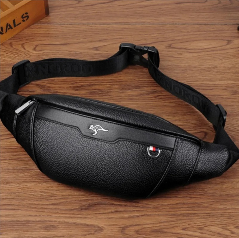 Business Leather Waist Bag Mul - đánh giá và giá Running Gear Organizer