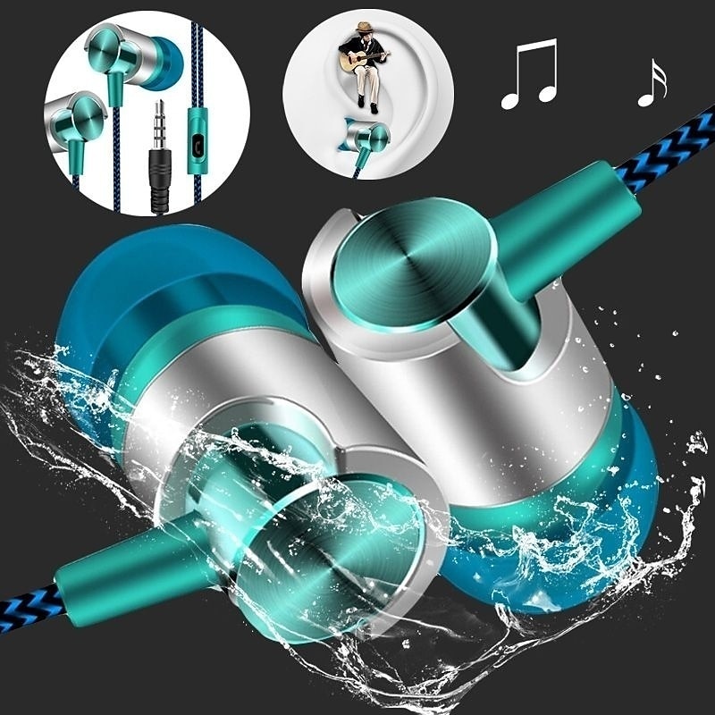 Wired Earphones In-Ear Headset - đánh giá và giá Running Gear Headphones