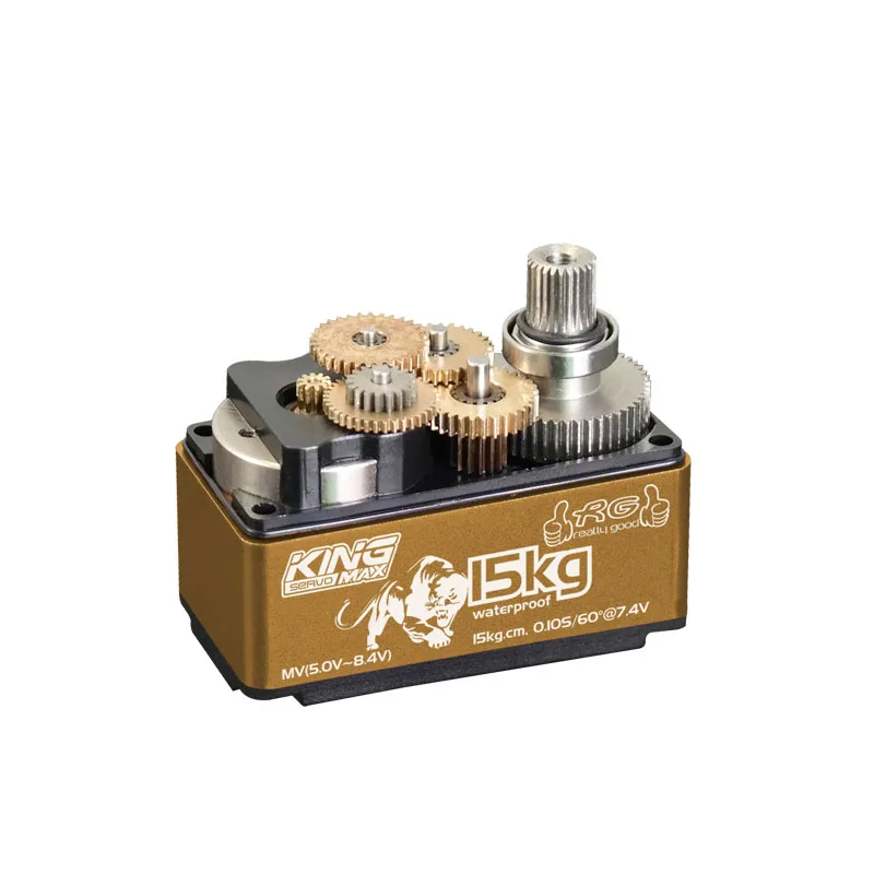 KINGMAX RGD01L 52g 15kg.cm DC  - đánh giá và giá Running Gear Car