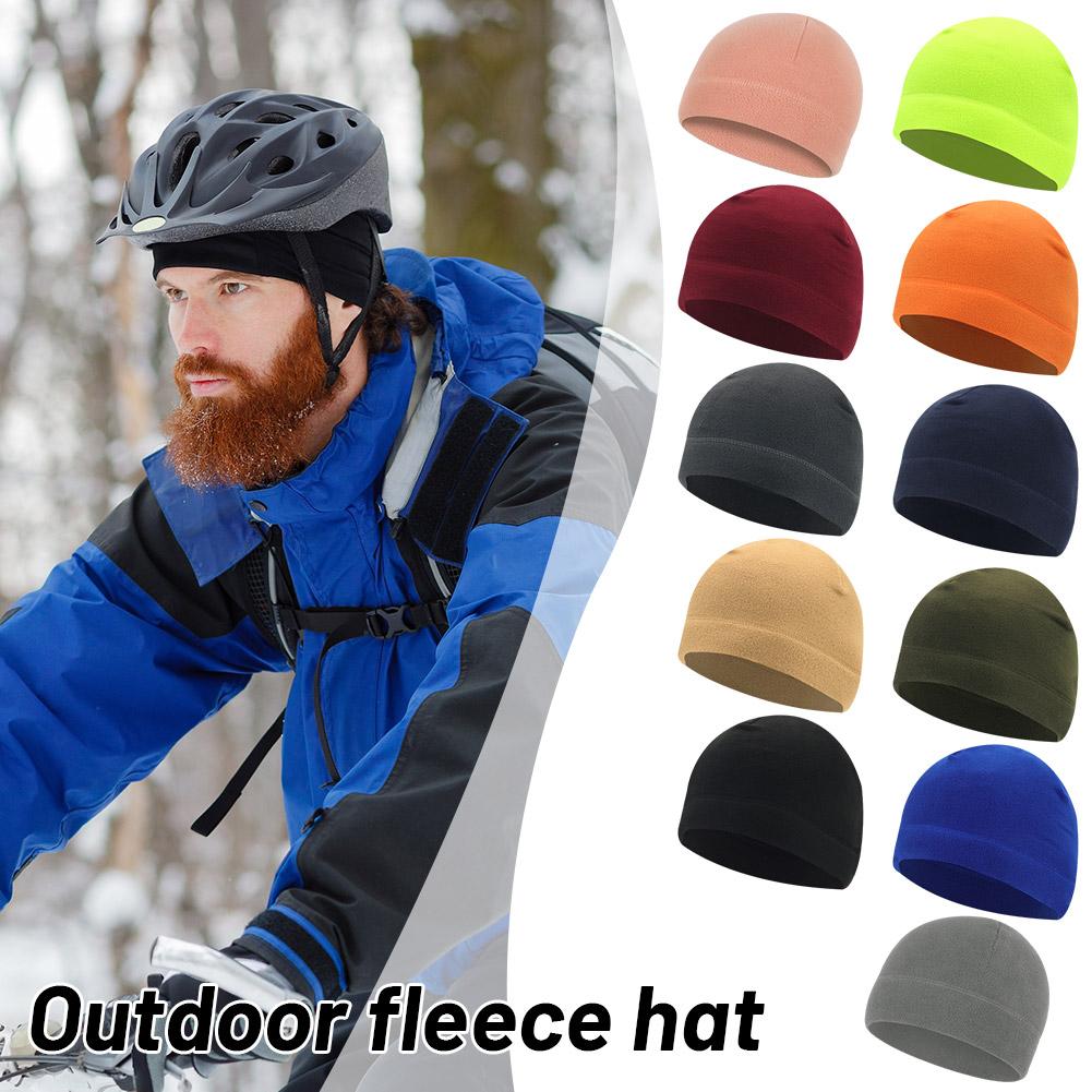 Winter Polar Fleece Cap Men Wo - đánh giá và giá Running Gear Winter Men