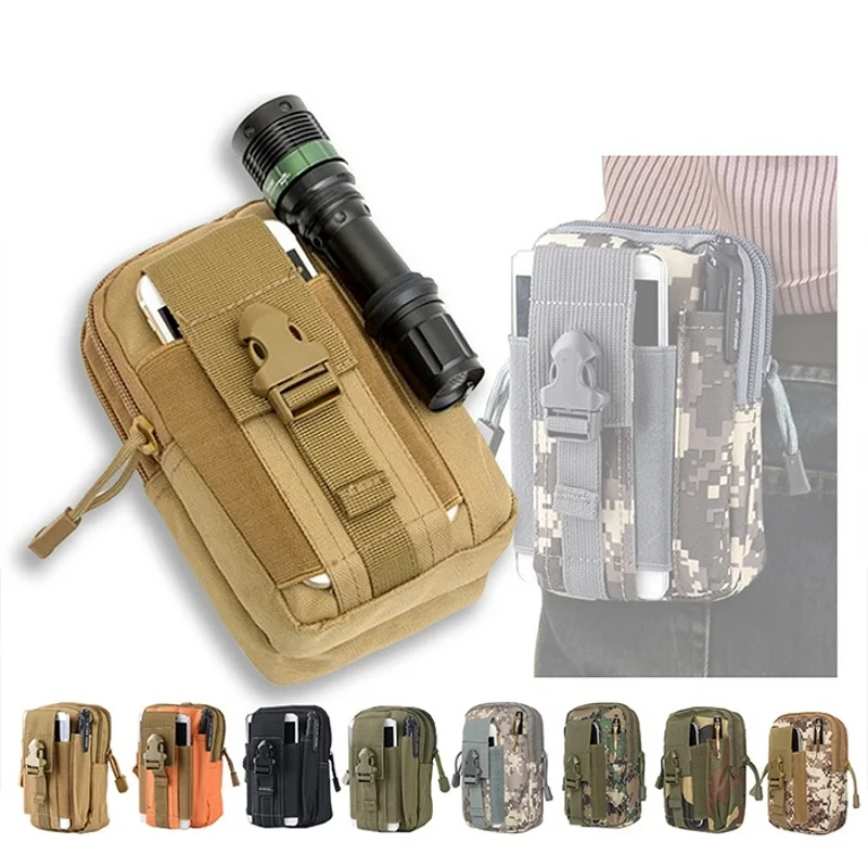 Small Molle Pouch Waist Pack B - đánh giá và giá Running Gear Organizer