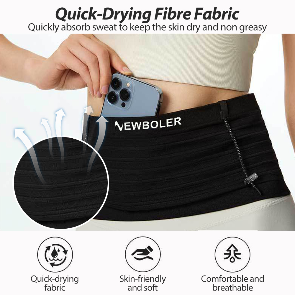 NEWBOLER Elastic Sports Waist  - đánh giá và giá Running Gear Belt
