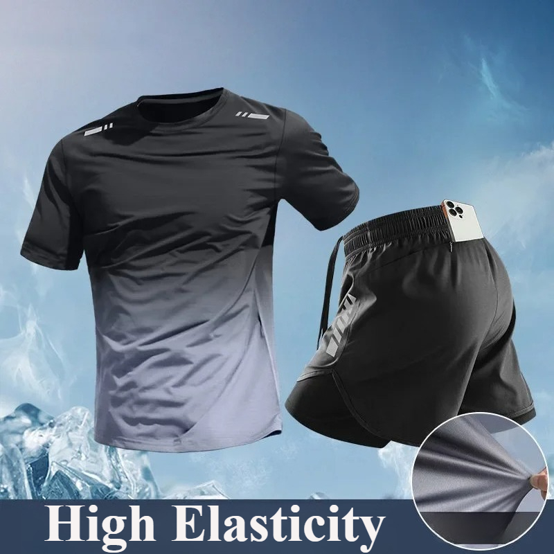 Marathon Men's 2-Piece Running - đánh giá và giá Running Gear For Your Phone