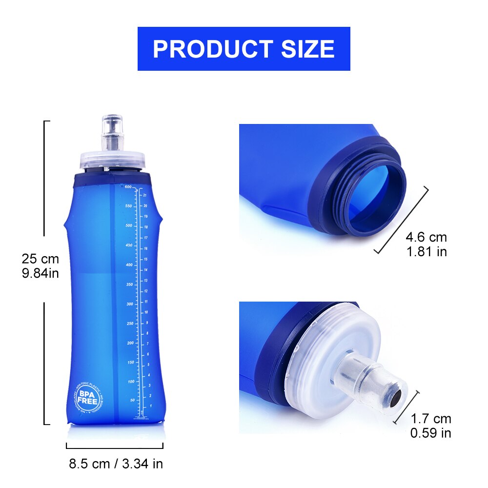 Widesea cắm trại 600ml chai nư - đánh giá và giá Running Gear Organizer