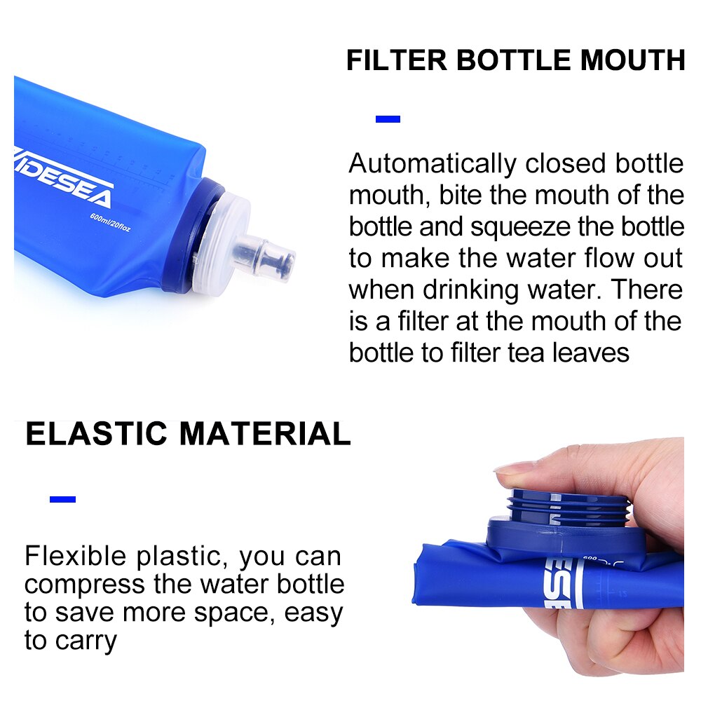 Widesea cắm trại 600ml chai nư - đánh giá và giá Running Gear Organizer