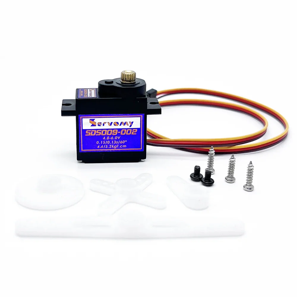 4pcs Servomy SDS009-02 9g Serv - đánh giá và giá Running Gear Car