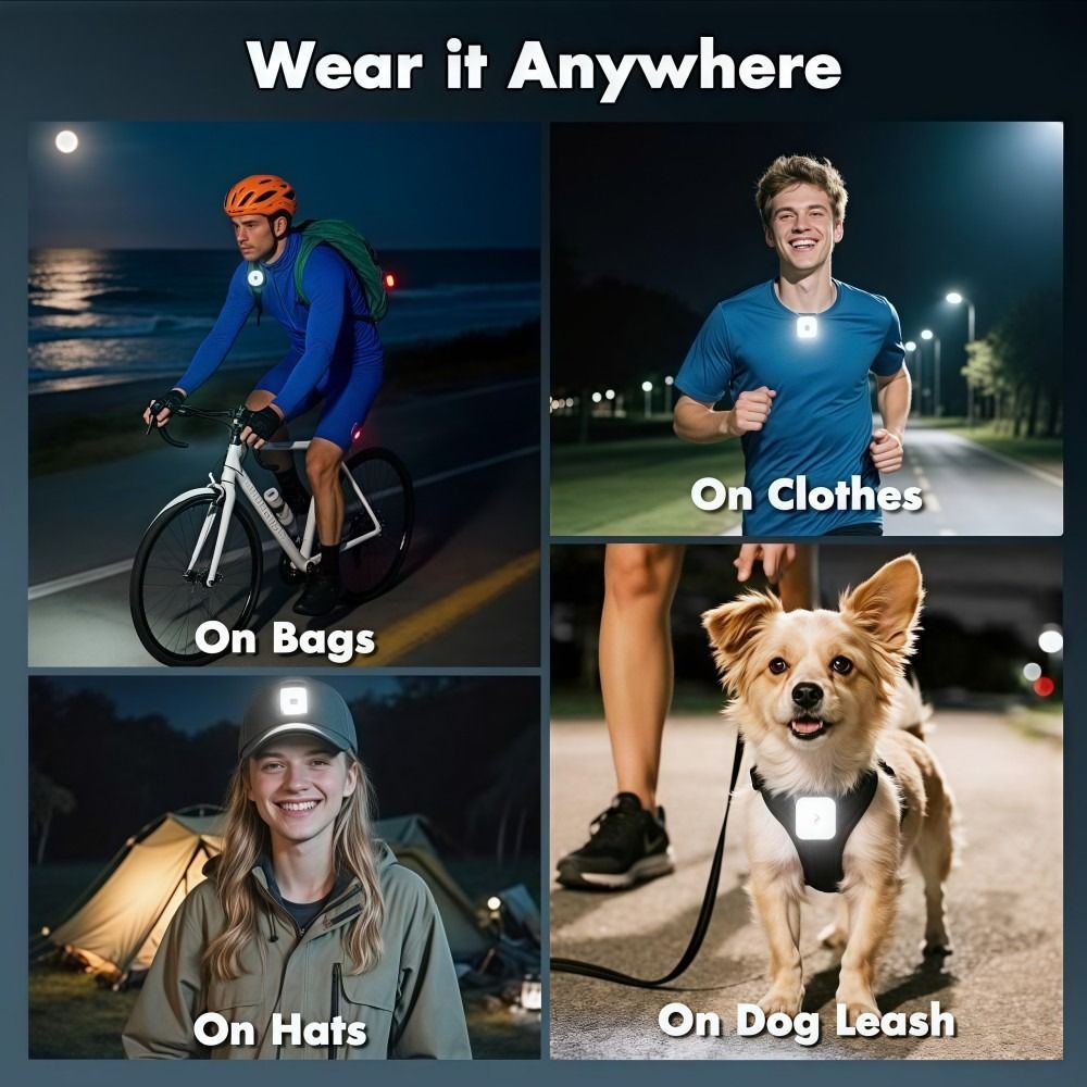 Rechargeable Outdoor Night Run - đánh giá và giá Running Gear Lights