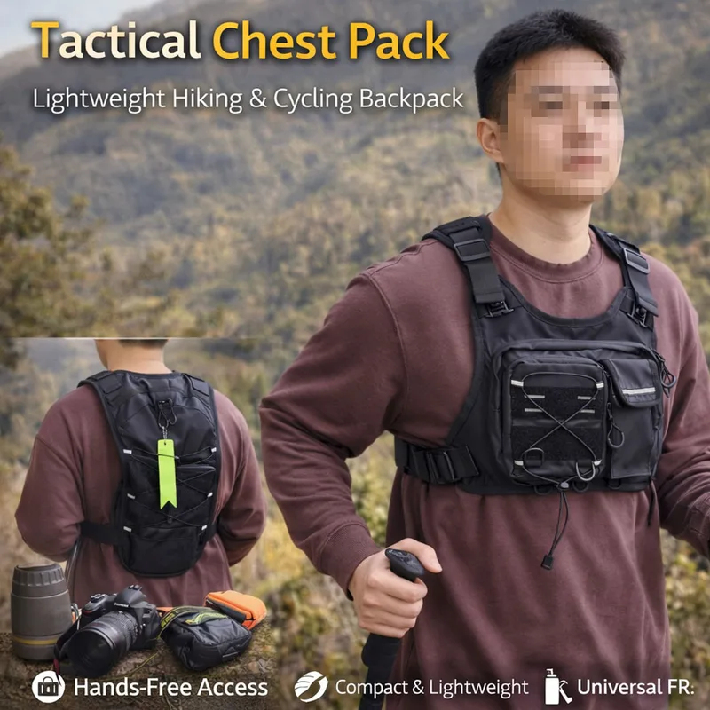 2026 New Tactical Vest Chest B - đánh giá và giá Running Gear Bag For Men