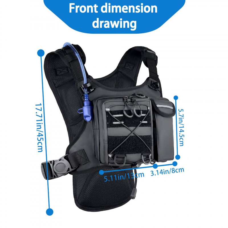 2026 New Tactical Vest Chest B - đánh giá và giá Running Gear Bag For Men