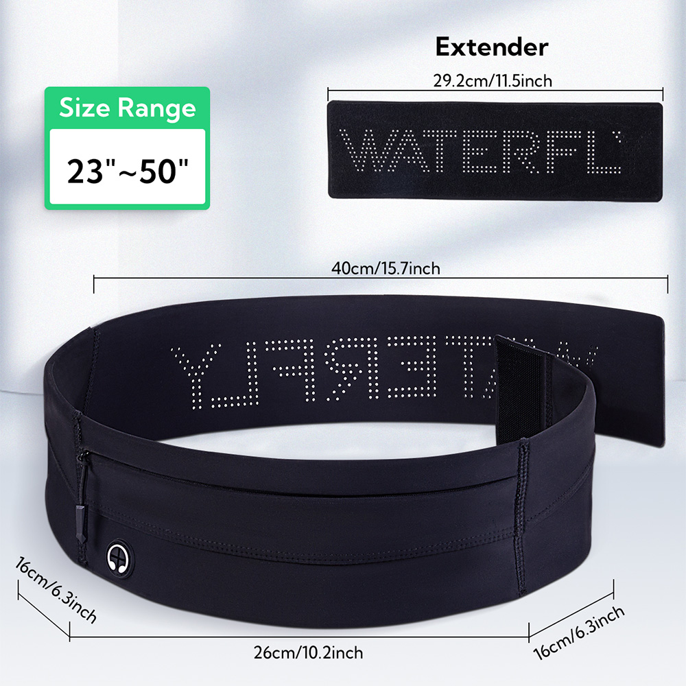 WATERFLY Running Belt Fanny Pa - đánh giá và giá Running Gear Organizer