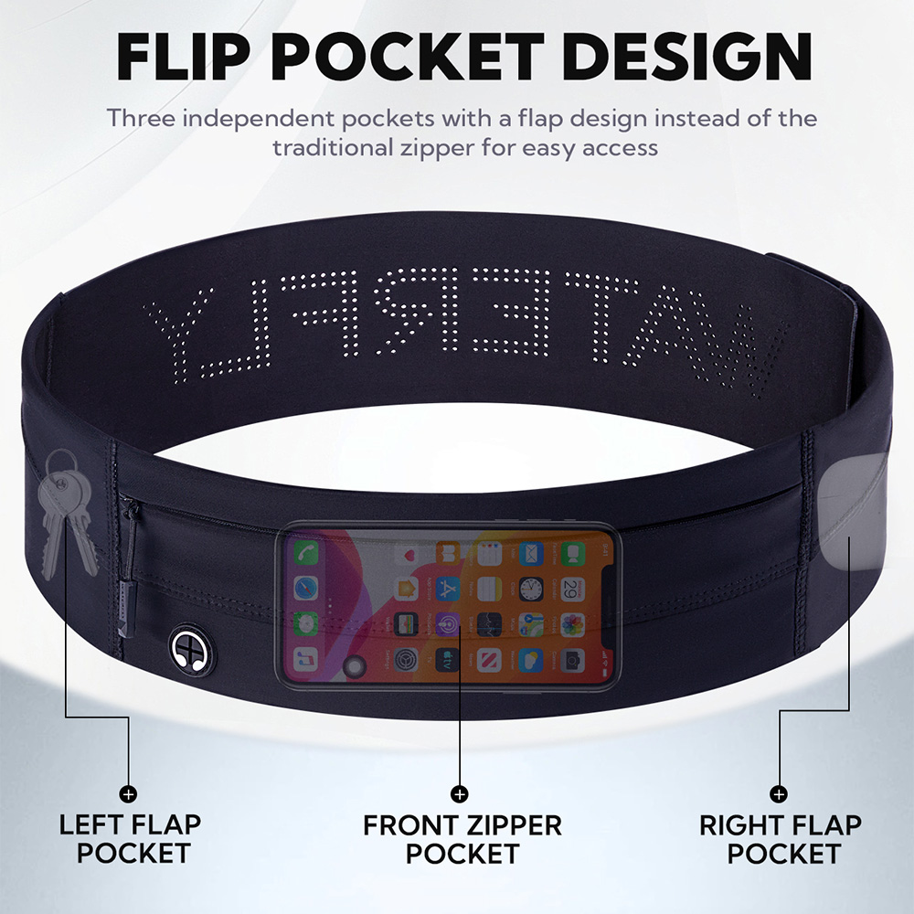 WATERFLY Running Belt Fanny Pa - đánh giá và giá Running Gear Organizer