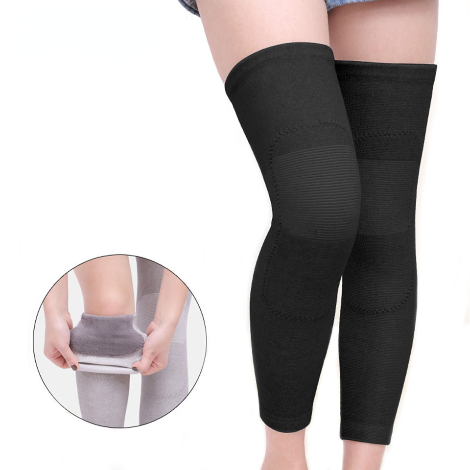 1Pair Long Winter Warm Knee Pa - đánh giá và giá Running Gear Winter Men