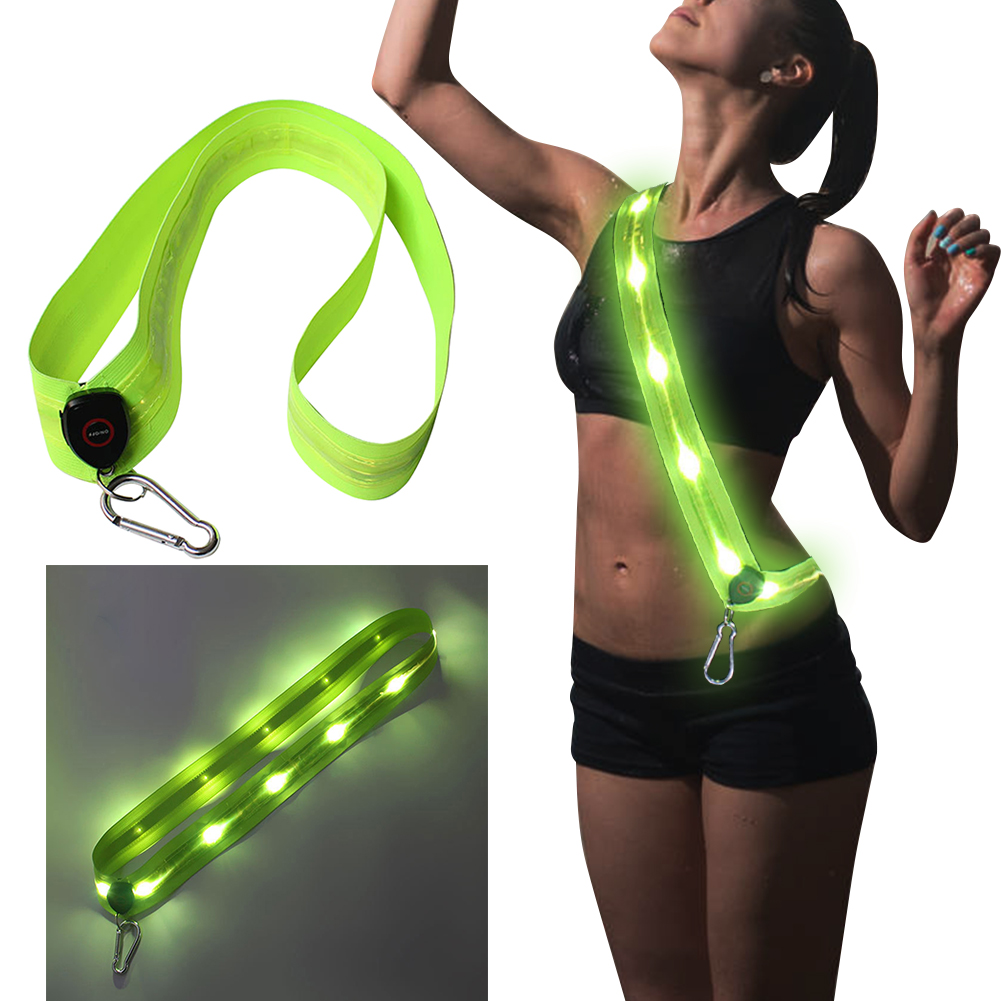 LED Shoulder Belt Rechargeable - đánh giá và giá Running Gear Lights