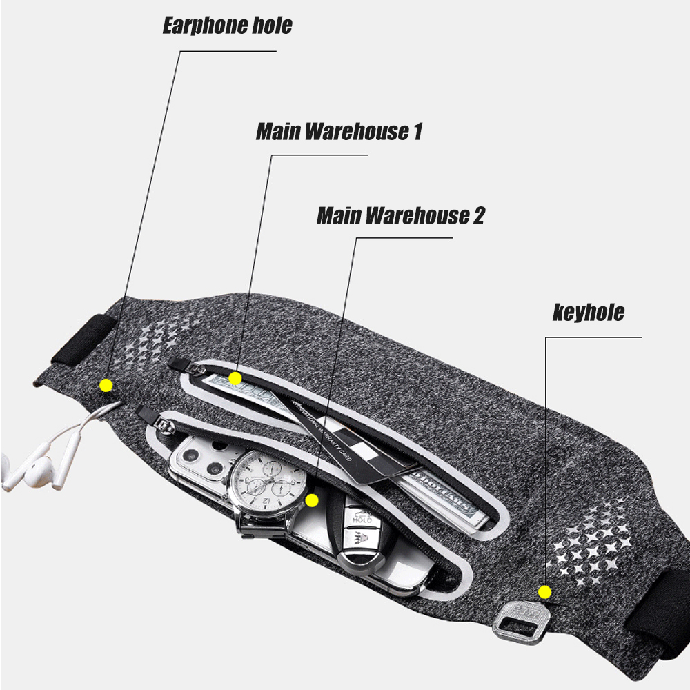 1PC Fanny Pack for Women Men,  - đánh giá và giá Running Gear Belt