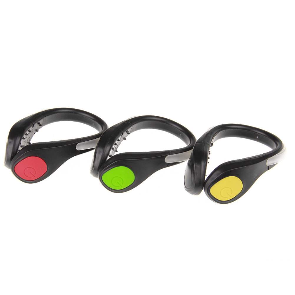 1Pcs LED Flash Shoe Clip Green - đánh giá và giá Running Gear For Night