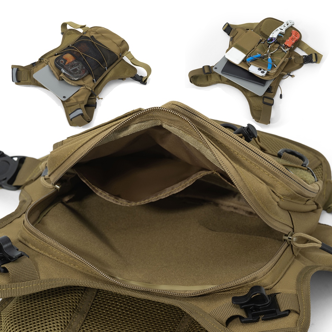 Multi-functional Chest Pack Ta - đánh giá và giá Running Gear Bag For Men