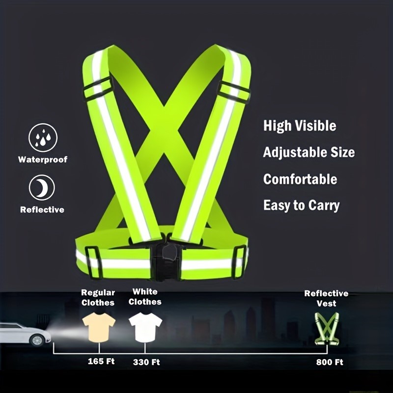 High Visibility Reflective Saf - đánh giá và giá Running Gear For Night