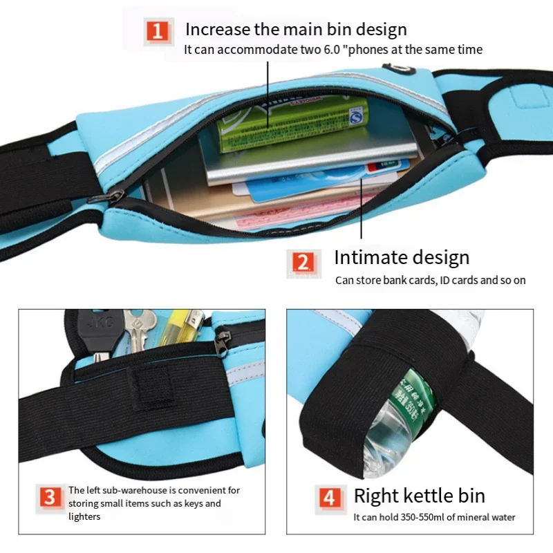 1pc Running Bag Women Waist ba - đánh giá và giá Running Gear Belt