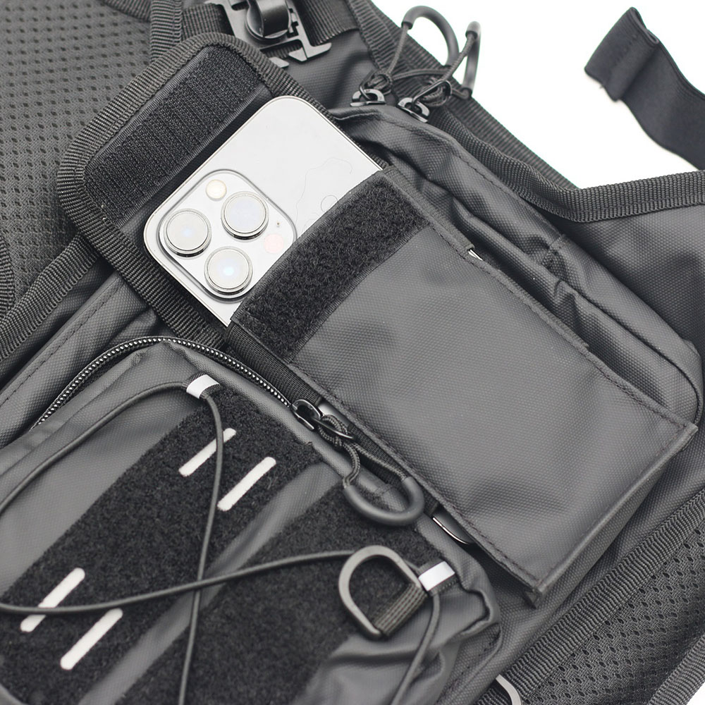 Tactical Vest Chest Bag with 2 - đánh giá và giá Running Gear Bag For Men