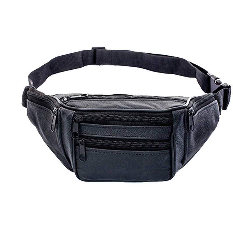 Leather Men Waist Chest Bag Th - đánh giá và giá Running Gear Organizer